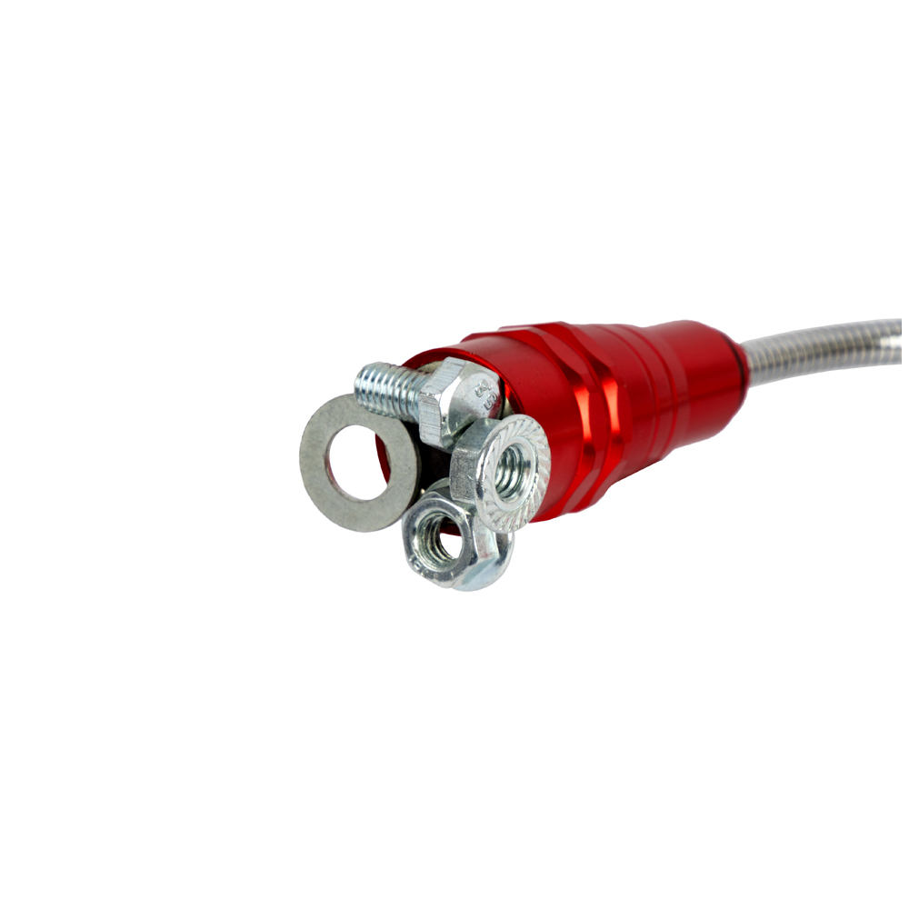 Фонарь на гибкой рукоятке с зеркалом WDK-65453 (RED)